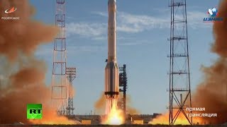 PROTON EN VIVO: Lanzamiento del cohete Proton-M con el observatorio espacial Spektr-RG a bordo