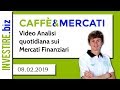 Caffè&Mercati - DAX -3.5% dai massimi di martedì
