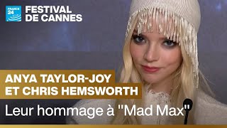 Festival de Cannes : l’hommage d’Anya Taylor-Joy et Chris Hemsworth à George Miller