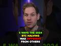 5 Ways the 2024 BTC Halving Was Different! #shorts