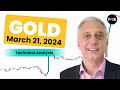 Gold Daily Forecast and Technical Analysis for March 21, 2024 by Bruce Powers, CMT, FX Empire