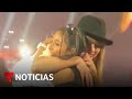 Una niña latina recibe abrazo de Taylor Swift durante concierto en París