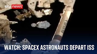 ENDEAVOUR INTL CORP Watch: NASA/SpaceX Crew-8 Dragon Endeavour undocking