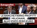 Extraprofitti, M5S vs Giorgetti: "Milioni alle banche, zero euro nelle casse dello Stato"