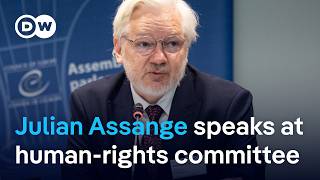 Julian Assange makes first public address since release from prison | DW News