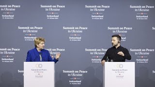 DIA Seguridad nuclear y alimentaria en el segundo día de la Cumbre de Paz en Ucrania celebrada en Suiza