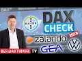 DAX-Check LIVE: Bayer, Gea Group, JOST Werke, Knorr-Bremse, Lufthansa, Volkswagen Vz., Zalando