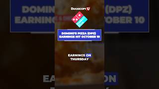 Domino&#39;s Pizza (DPZ)  earnings report October 10 #dominospizza  #earningsreport  #dpz  #dominos