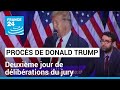 Etats-Unis : deuxième jour de délibérations du jury au procès Trump • FRANCE 24