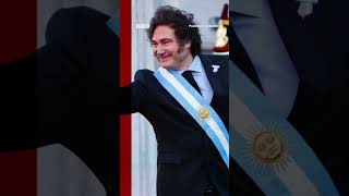 Argentina hit by protests over President Milei&#39;s economic reforms. #BuenosAires #BBCNews