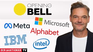 INTEL CORP. Opening Bell: Meta, IBM, Microsoft, Intel, Alphabet