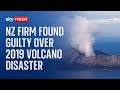 New Zealand: Firm found guilty over volcanic eruption that killed 22 people