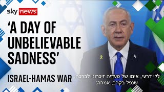 Netanyahu marks anniversary of 7 October attacks | Israel-Hamas war