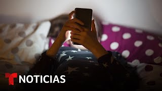 Lanzan alerta por excesivo uso de las redes sociales en los menores de edad | Noticias Telemundo