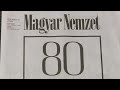 MAGYAR BANCORP INC. - El histórico diario húngaro Magyar Nemzet dice adiós después de 80 años