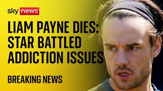 Liam Payne dies: Star &#39;was public&#39; about his issues with alcohol and drugs