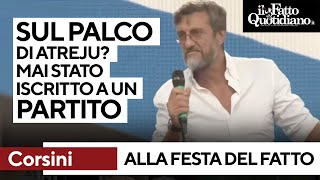 Corsini alla Festa del Fatto: &quot;Io sul palco di Fratelli d&#39;Italia? Mai stato iscritto a un partito&quot;