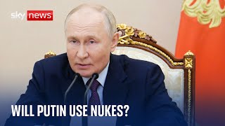 How seriously should we take Putin&#39;s attempt to redraw nuclear red lines?