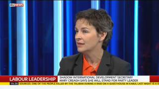 DAILY MAIL A A ORD(NON.V)12.5P Why Mary Creagh Announced Her Labour Leadership Bid In The Daily Mail
