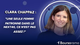 FD TECH PLC ORD 0.5P Clara Chappaz (Mission French Tech) :&quot;Une seule femme patronne dans le Next40, ce n&#39;est pas assez !&quot;