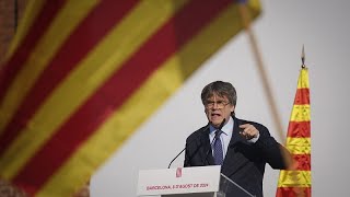 RALLY Puigdemont returns to Spain to lead Barcelona rally despite arrest warrant