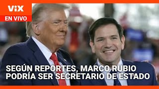 Fuentes cercanas a Trump afirman que Marco Rubio podría ser designado como Secretario de Estado