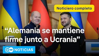 🔴 DW Noticias del 2 de diciembre: Canciller alemán se reúne con Zelenski en Ucrania