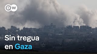 Israel continúa sus bombardeos en el enclave palestino