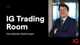 Live Trading certificati con Tony Cioli Puviani | IG Trading Room 29.04.2024