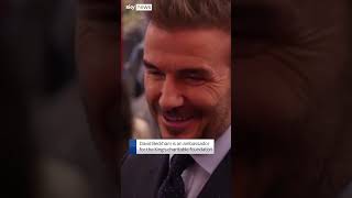 David Beckham attends King&#39;s awards