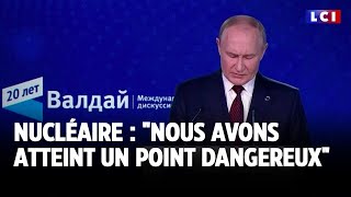 Nucléaire : &quot;Nous avons atteint un point dangereux&quot;｜LCI