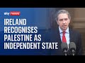 Ireland along with Norway & Spain recognise Palestine as independent state