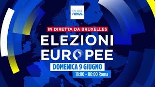 Notte Elettorale di Euronews: Copertura a 360 gradi delle elezioni europee in diretta da Bruxelles