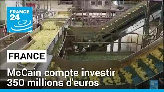 McCain compte investir 350 millions d&#39;euros pour produire plus de frites en France • FRANCE 24