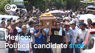 Over 20 aspiring politicians shot ahead of the Mexican general elections. | DW News