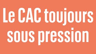CAC40 INDEX Le CAC toujours sous pression - 100% marchés - matin - 12/06/2024