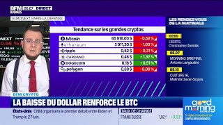 BITCOIN BFM Crypto: La baisse du dollar renforce le Bitcoin