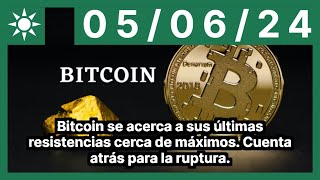 BITCOIN Bitcoin se acerca a sus últimas resistencias cerca de máximos. Cuenta atrás para la ruptura.