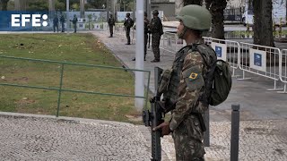 Río de Janeiro, militarizada a cuatro días de la Cumbre del G20 tras ataque en Brasilia