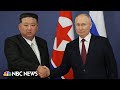 North Korea's Kim pledges 'unconditional support' for Russia at meeting with Putin