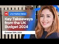 Key Takeaways from the UK Budget 2024