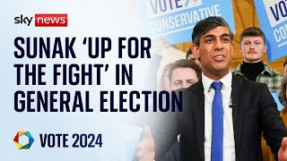 Rishi Sunak &#39;up for the fight&#39; of a general election despite local results