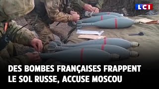 Des bombes françaises frappent le sol russe, accuse Moscou