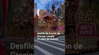 MACYS 🦃 Así vivió Nueva York el famoso desfile de Acción de Gracias Organizado desde 1924 por Macy’s