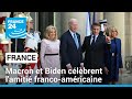 Macron et Biden célèbrent l'amitié franco-américaine avant d'entrer dans le vif des discussions