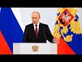 El presidente ruso, Vladímir Putin, firma la anexión ilegal que califica de 'misión libertadora'