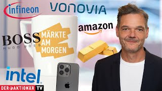 HUGO BOSS AG NA O.N. Märkte am Morgen: Gold, Nvidia, Apple, Amazon, Intel, Infineon, Hugo Boss, Vonovia