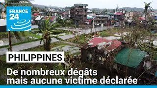 Typhon Man-yi au Philippines : nombreux dégâts mais aucune victime déclarée • FRANCE 24