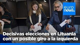 Lituania se enfrenta a unas elecciones decisivas con un posible giro hacia la izquierda