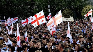 Georgien: Tausende unterstützen das &quot;russische Agentengesetz&quot;